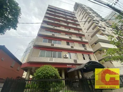 Apartamento com 3 Quartos para alugar, 110m² no Gonzaga, Santos