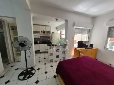 Apartamento com 1 Quarto para alugar, 50m² no Ponta da Praia, Santos