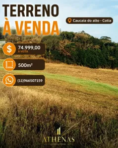 Lote/Terreno à venda, 500m² no Centro (Caucaia do Alto), Cotia