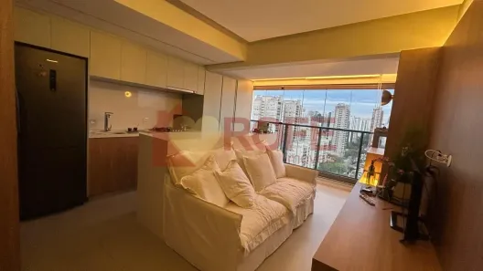 Apartamento com 1 Quarto para alugar, 38m² no Brooklin Paulista, São Paulo