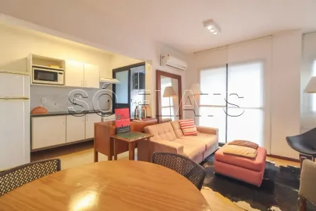 Apartamento com 1 Quarto à venda, 42m² no Cidade Monções, São Paulo
