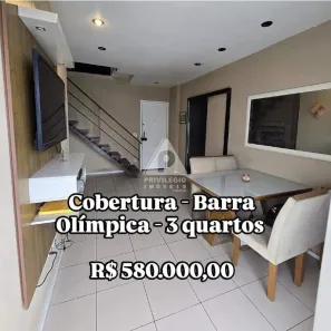 Cobertura com 3 Quartos à venda, 140m² no Barra Olímpica, Rio de Janeiro