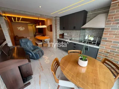 Apartamento com 3 Quartos à venda, 132m² no Pompéia, Santos