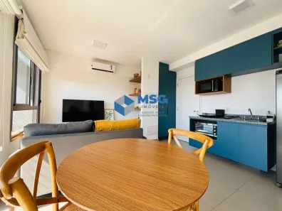 Apartamento com 1 Quarto à venda, 37m² no Santo Amaro, São Paulo
