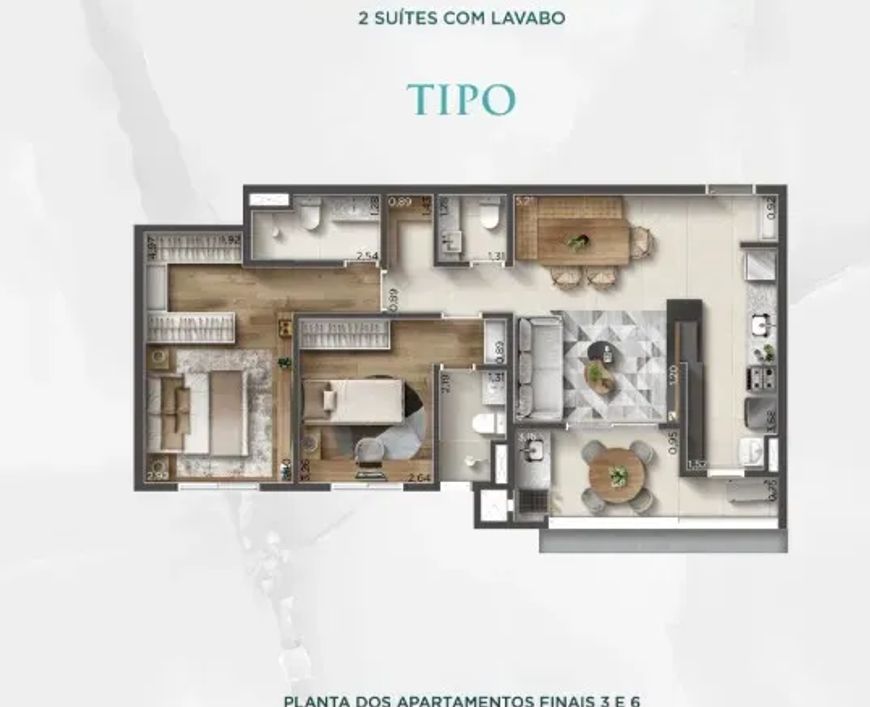 TRESOR RESIDENCE no Jardim Alto da Barra, Campinas