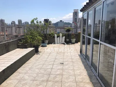 Cobertura com 3 Quartos à venda, 215m² no Boqueirão, Santos