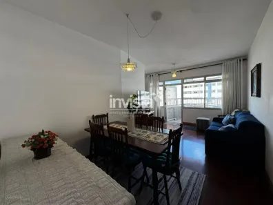 Apartamento com 2 Quartos para alugar, 87m² no Gonzaga, Santos