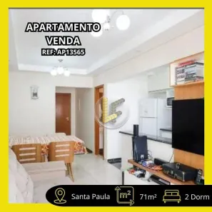 Apartamento com 2 Quartos à venda, 71m² no Santa Paula, São Caetano do Sul