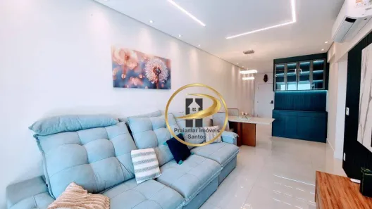 Apartamento com 2 Quartos à venda, 84m² no Ponta da Praia, Santos