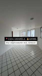 Apartamento com 3 Quartos à venda, 87m² no Casa Amarela, Recife