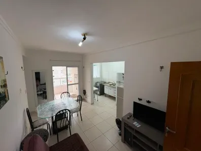 Apartamento com 1 Quarto para alugar, 40m² no Caiçara, Praia Grande
