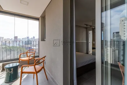 Apartamento com 1 Quarto para alugar, 32m² no Cerqueira César, São Paulo