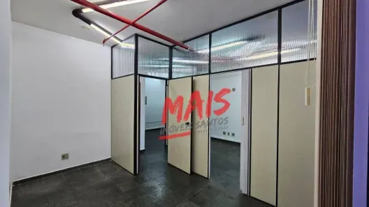 Sala Comercial para alugar, 55m² no Gonzaga, Santos