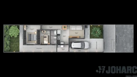 Casa com 2 Quartos à venda, 61m² no Loteamento Residencial Veneza, Apucarana