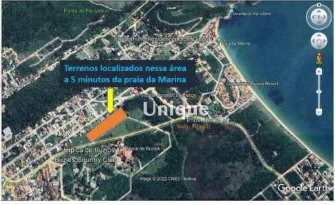 Lote/Terreno à venda, 3030m² no Marina, Armação dos Búzios