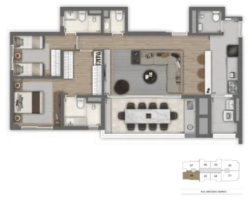 Apartamento com 2 Quartos à venda, 104m² no Vila Mariana, São Paulo