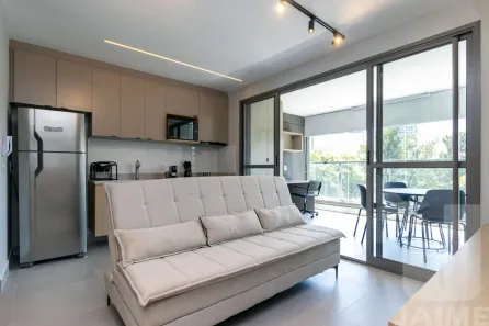 Apartamento com 1 Quarto para alugar, 55m² no Higienópolis, São Paulo