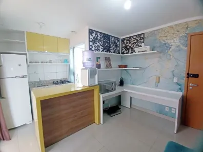 Flat com 1 Quarto à venda, 43m² no Setor Bueno, Goiânia