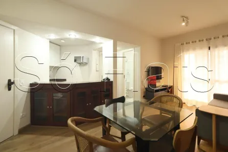 Flat com 1 Quarto para alugar, 42m² no Vila Nova Conceição, São Paulo