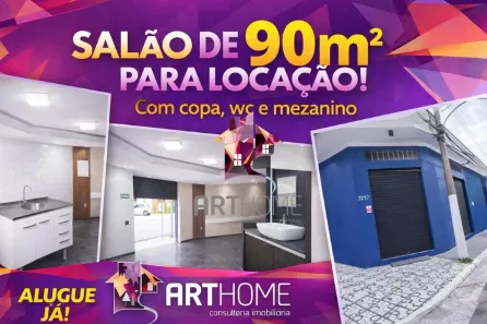 Ponto Comercial para alugar, 90m² no Rudge Ramos, São Bernardo do Campo