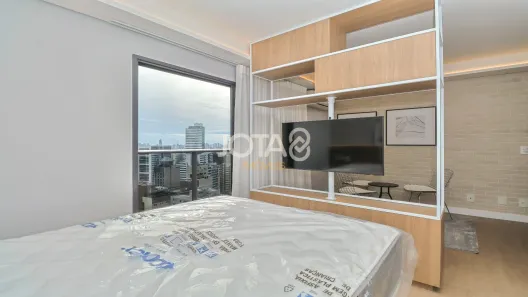 Apartamento com 1 Quarto para alugar, 34m² no Centro, Curitiba