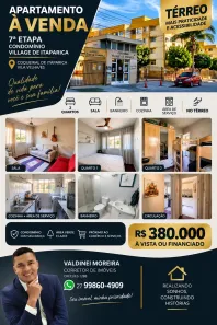Apartamento com 2 Quartos à venda, 46m² no Coqueiral de Itaparica, Vila Velha