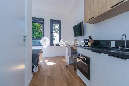 Apartamento com 1 Quarto para alugar, 25m² no Campo Belo, São Paulo