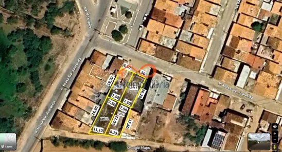 Lote/Terreno à venda, 652m² no Nova Brasília, Nossa Senhora da Glória