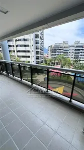 Apartamento com 3 Quartos para alugar, 122m² no Barra da Tijuca, Rio de Janeiro