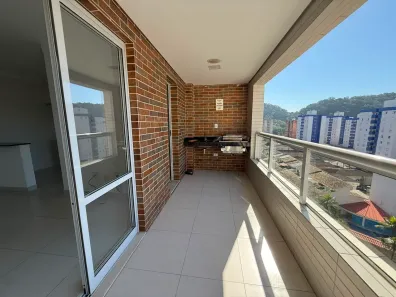 Apartamento com 2 Quartos para alugar, 67m² no Canto do Forte, Praia Grande