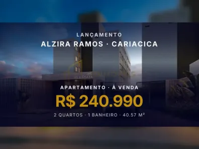 Apartamento com 2 Quartos à venda, 40m² no Alzira Ramos, Cariacica