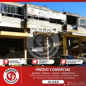 Sala Comercial para alugar, 1000m² no Várzea, Teresópolis