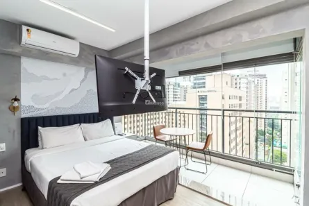 Apartamento com 1 Quarto à venda, 25m² no Indianópolis, São Paulo