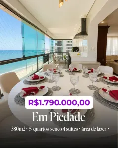 Apartamento com 5 Quartos à venda, 380m² no Piedade, Jaboatão dos Guararapes