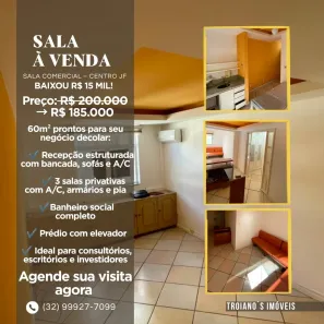 Ponto Comercial à venda, 80m² no Centro, Juiz de Fora