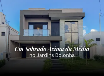 Casa de Condomínio com 3 Quartos à venda, 252m² no Jardins Bolonha, Senador Canedo