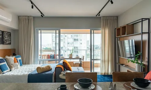 Apartamento com 1 Quarto para venda ou aluguel, 42m² no Campo Belo, São Paulo