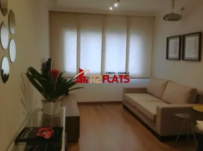 Flat com 1 Quarto para alugar, 42m² no Indianópolis, São Paulo