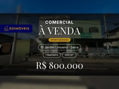 Ponto Comercial à venda, 200m² no Jardim Limoeiro, Serra