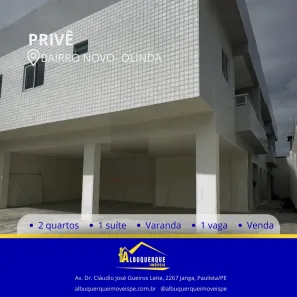Casa com 2 Quartos à venda, 55m² no Bairro Novo, Olinda