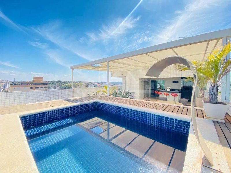Cobertura com 4 quartos — Castelo, Belo Horizonte