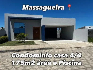 Casa de Condomínio com 4 Quartos à venda, 175m² no Massagueira, Marechal Deodoro
