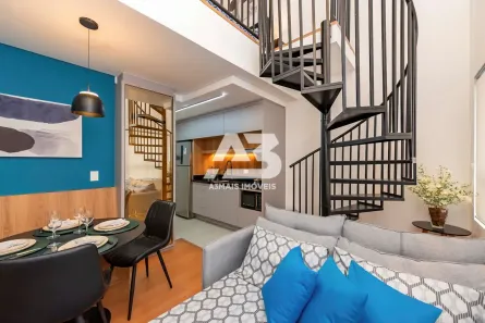 Apartamento com 1 Quarto à venda, 39m² no Água Verde, Curitiba