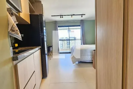 Kitnet com 1 Quarto à venda, 27m² no Cidade Monções, São Paulo