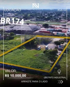 Galpão/Depósito/Armazém para alugar, 150m² no Distr. Ind. Gov. Aquilino Mota Duarte, Boa Vista