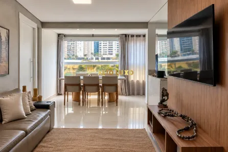 Apartamento com 1 Quarto para alugar, 56m² no Vila da Serra, Nova Lima