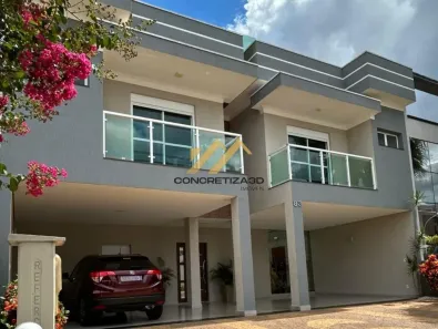 Casa de Condomínio com 4 Quartos para venda ou aluguel, 310m² no Jardim Residencial Dona Lucilla, Indaiatuba