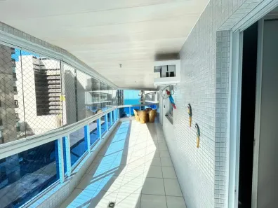 Apartamento com 3 Quartos para alugar, 130m² no Praia da Costa, Vila Velha