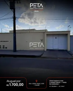 Apartamento com 2 Quartos para alugar, 64m² no Caimbé, Boa Vista