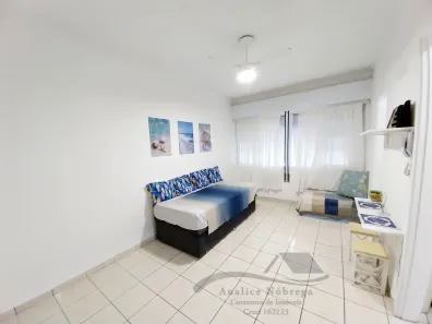 Apartamento com 1 Quarto à venda, 33m² no Boqueirão, Santos